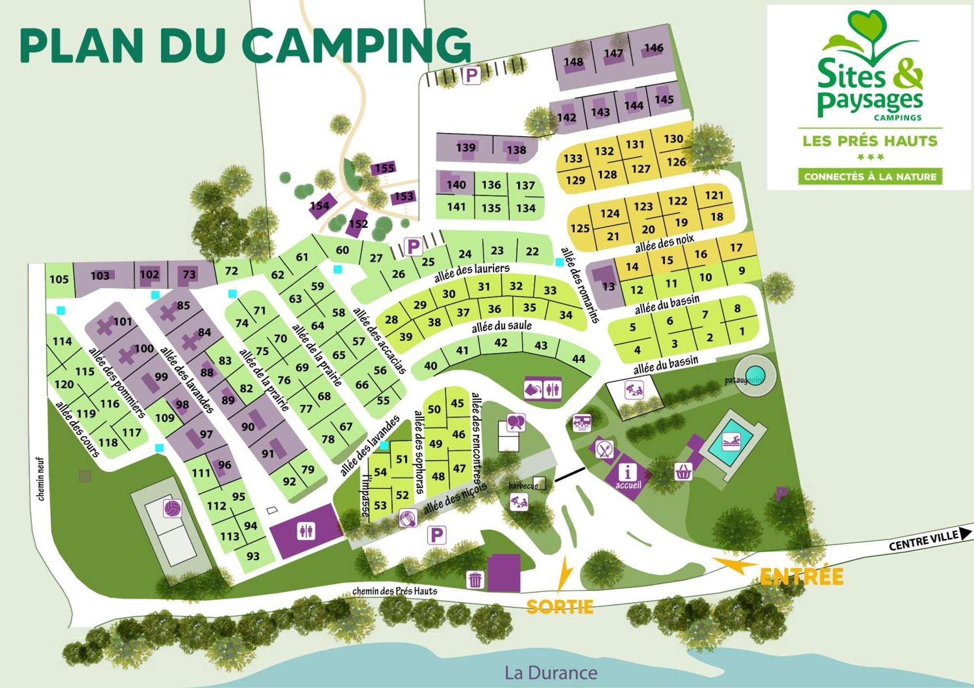 Camping Sites Et Paysages Les Pres Hauts Sisteron Exterior photo
