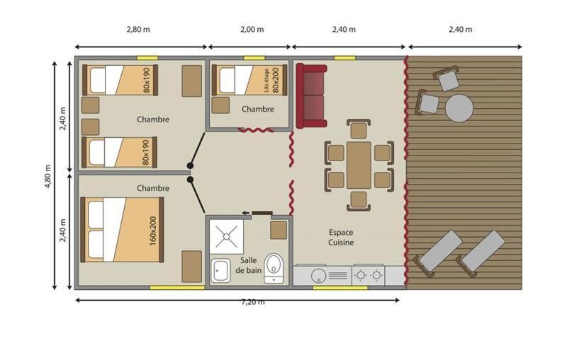 Camping Sites Et Paysages Les Pres Hauts Sisteron Room photo
